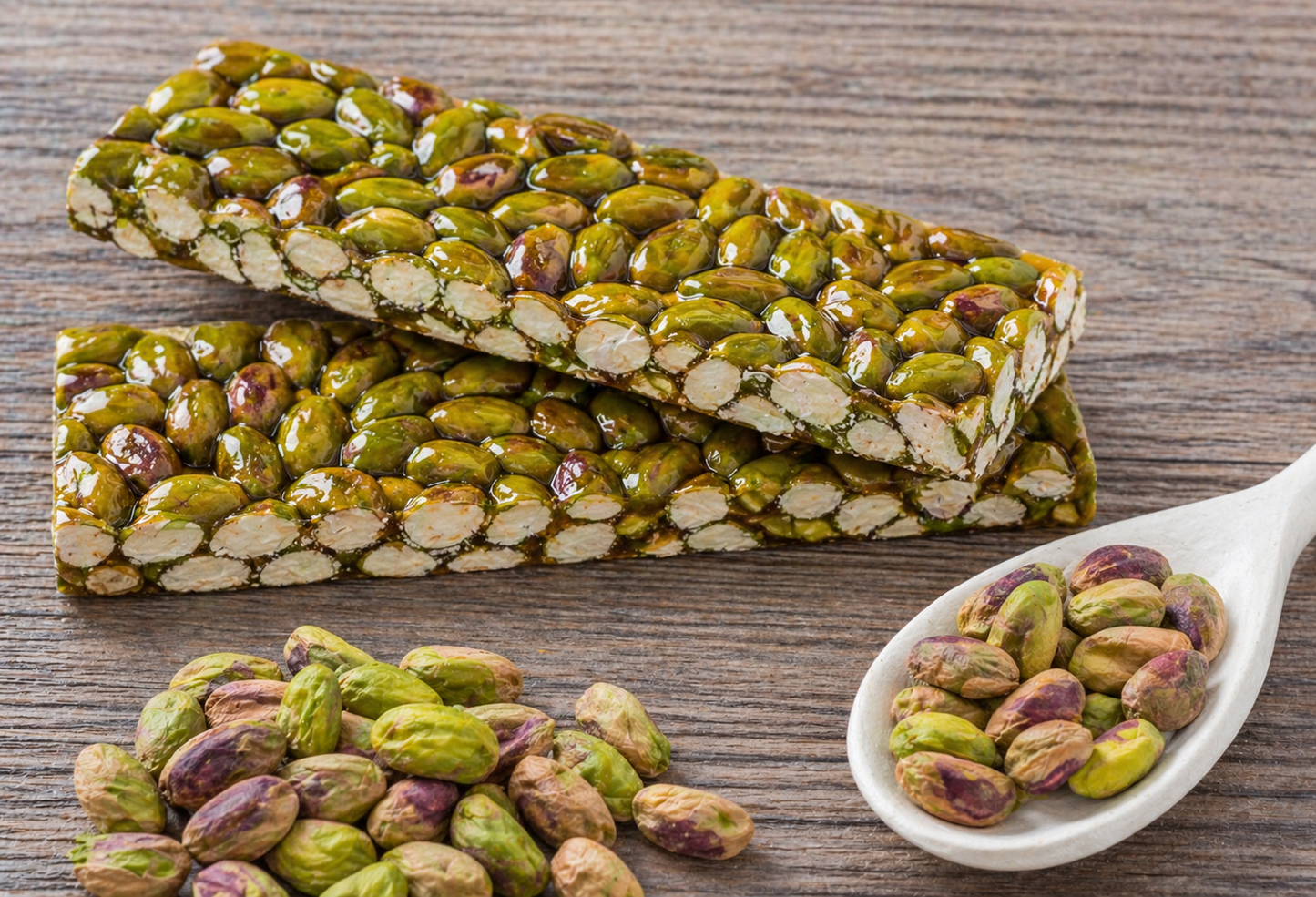 Omaggio: Torrone al Pistacchio - - Schiaccia & Mangia - fruttasana.com