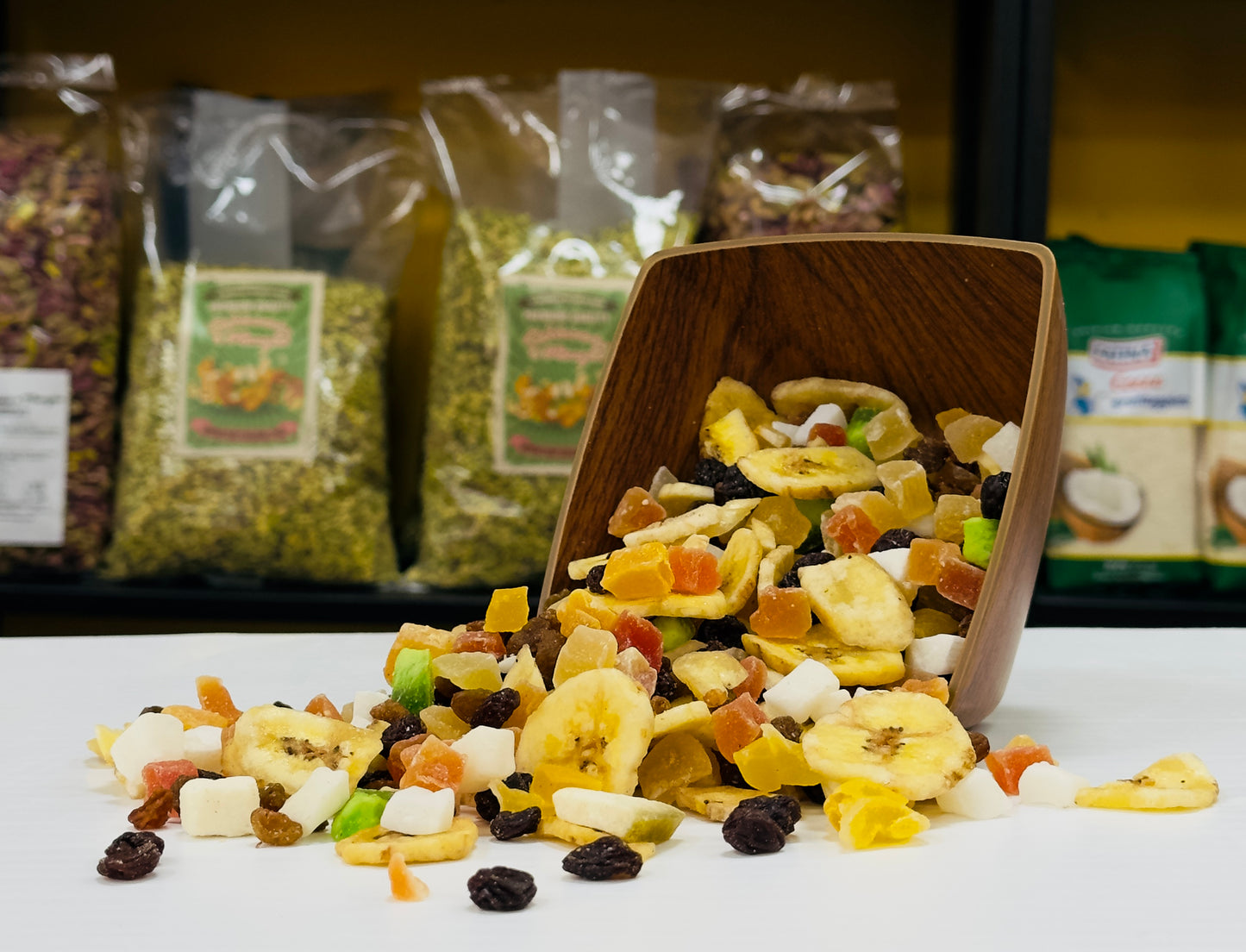 Misto Esotico 5Kg - Frutta Secca - Schiaccia & Mangia - fruttasana.com