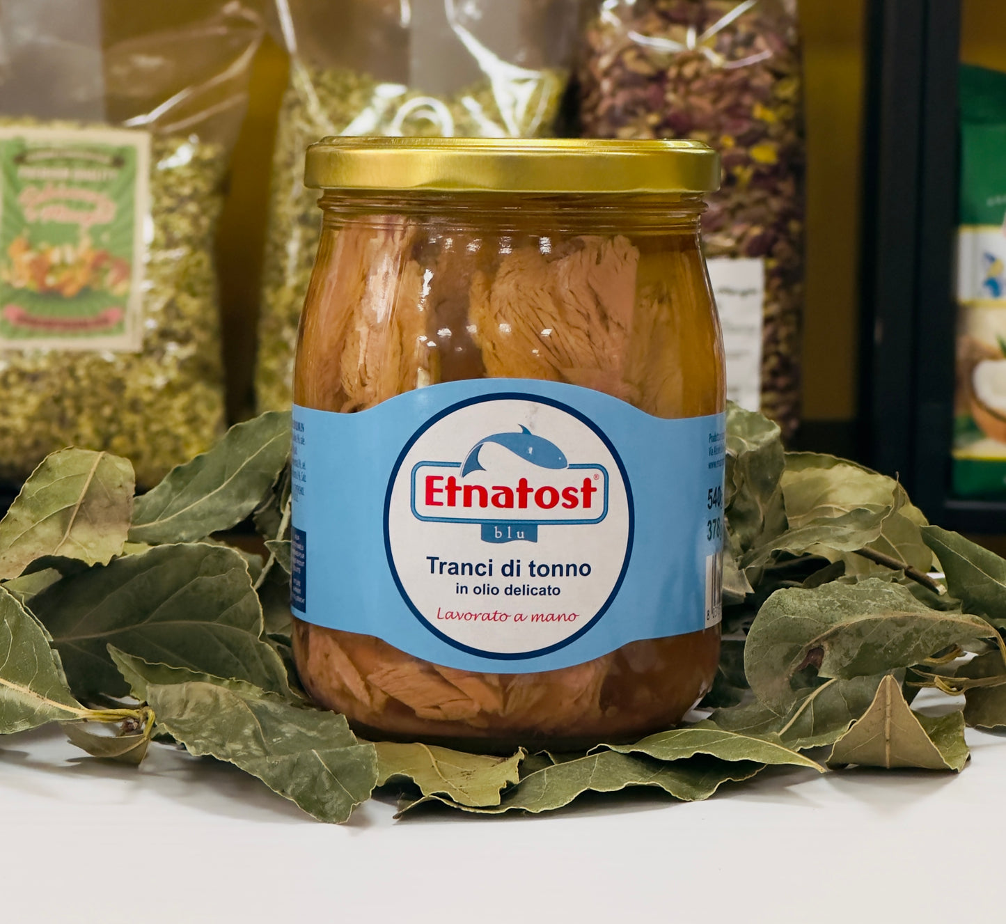 Tranci di Tonno in Barattolo - Prodotti Ittici - Schiaccia & Mangia - fruttasana.com