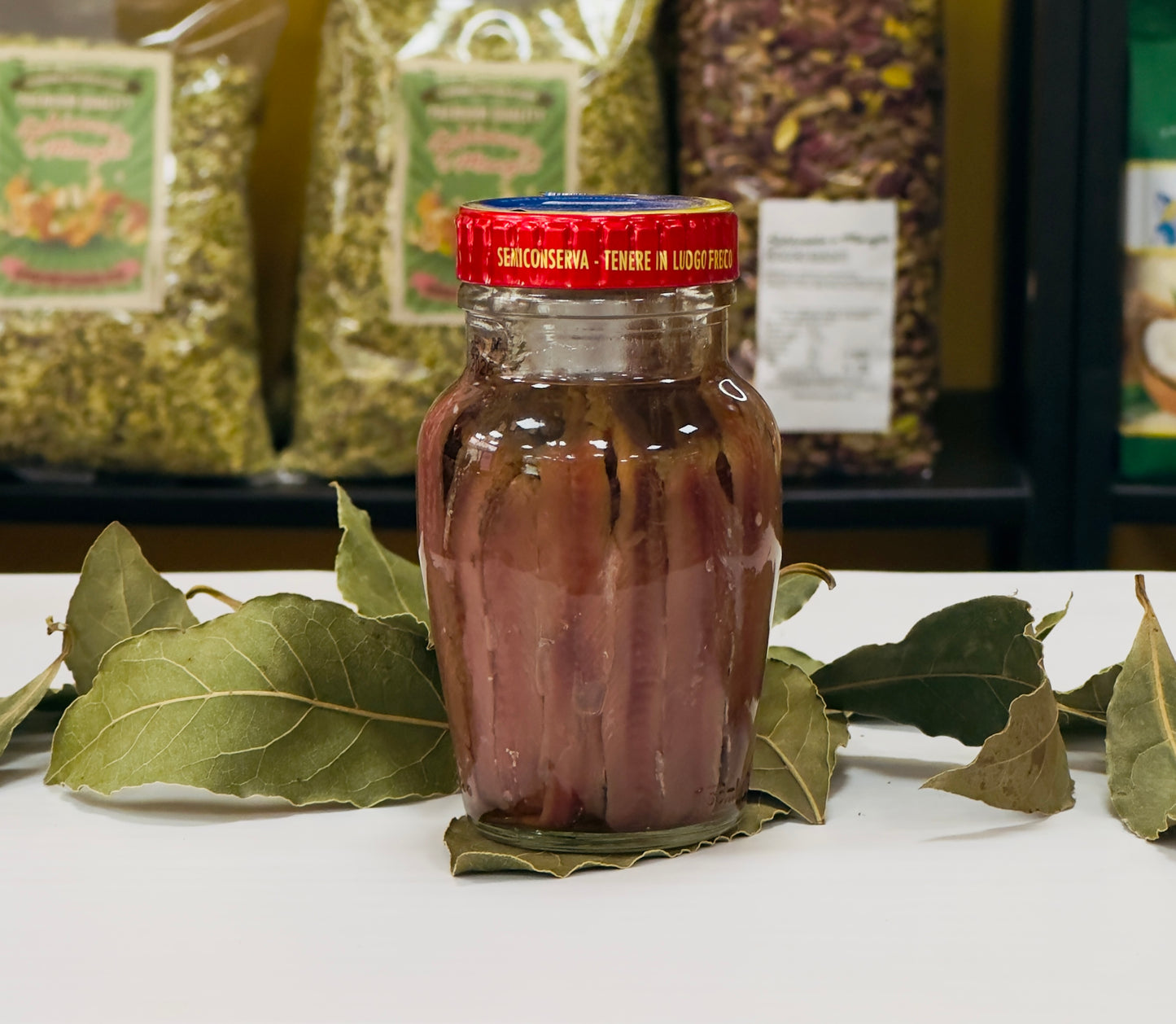 Filetti di Acciughe in Barattolo - Prodotti Ittici - Schiaccia & Mangia - fruttasana.com