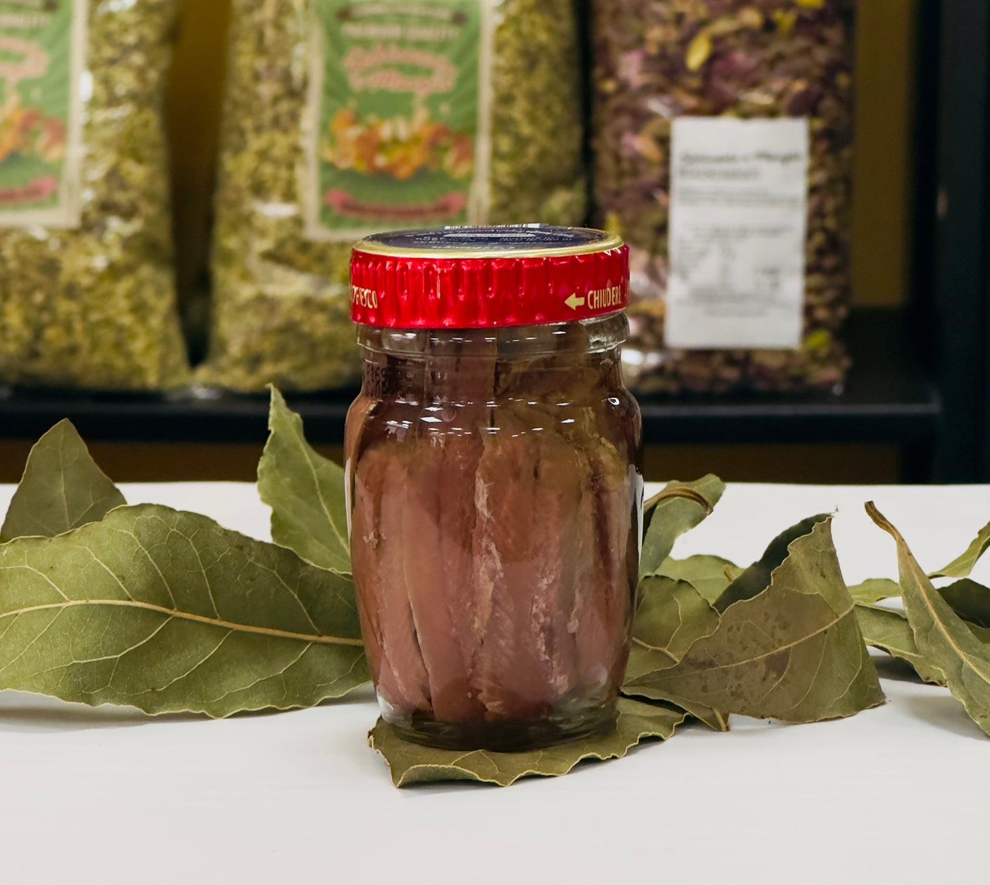 Filetti di Acciughe in Barattolo - Prodotti Ittici - Schiaccia & Mangia - fruttasana.com
