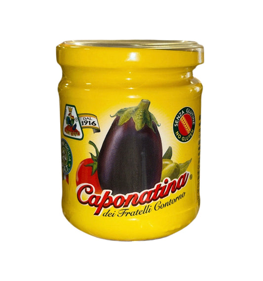 Caponata di Melanzane in Barattolo - Vasetti - Schiaccia & Mangia  - fruttasana.com