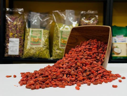 Bacche di Goji Essiccate 5Kg - Frutta Disidratata - Schiaccia & Mangia  - fruttasana.com