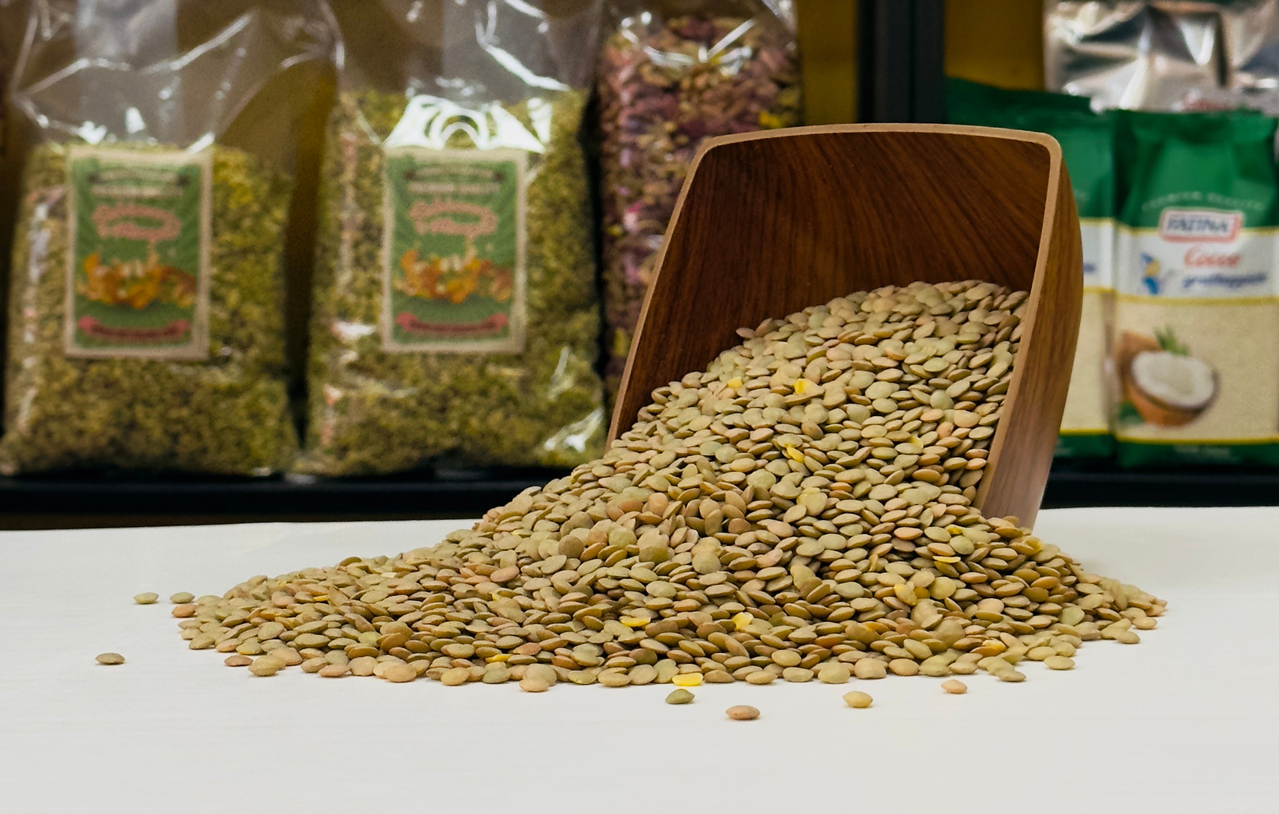 Lenticchie Grosse - Legumi - Schiaccia & Mangia  - fruttasana.com