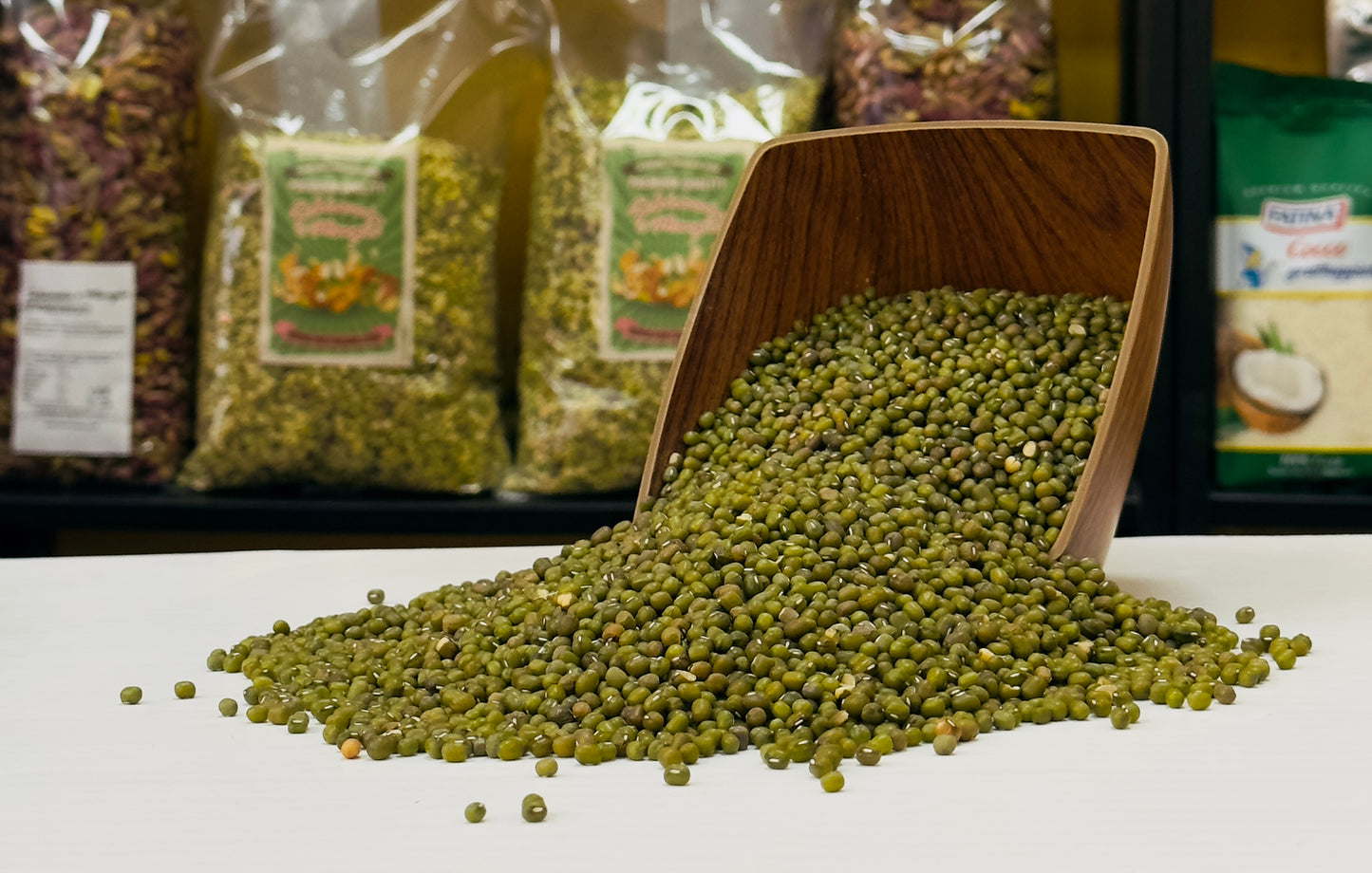 Fagioli Azuki Verdi - Legumi - Schiaccia & Mangia  - fruttasana.com