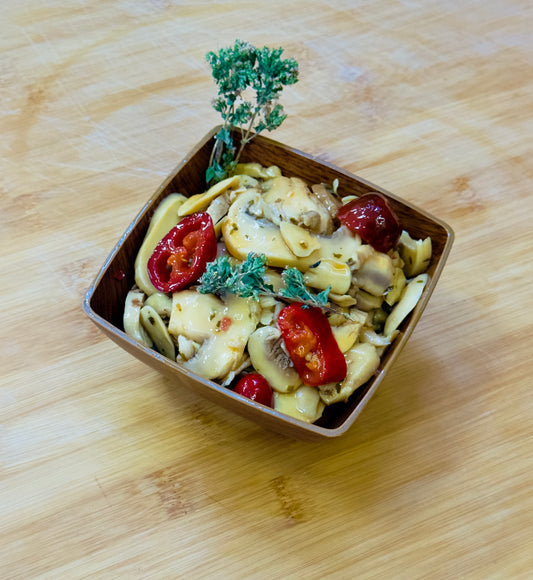 Funghi a Fette - Conserve - Schiaccia & Mangia  - fruttasana.com