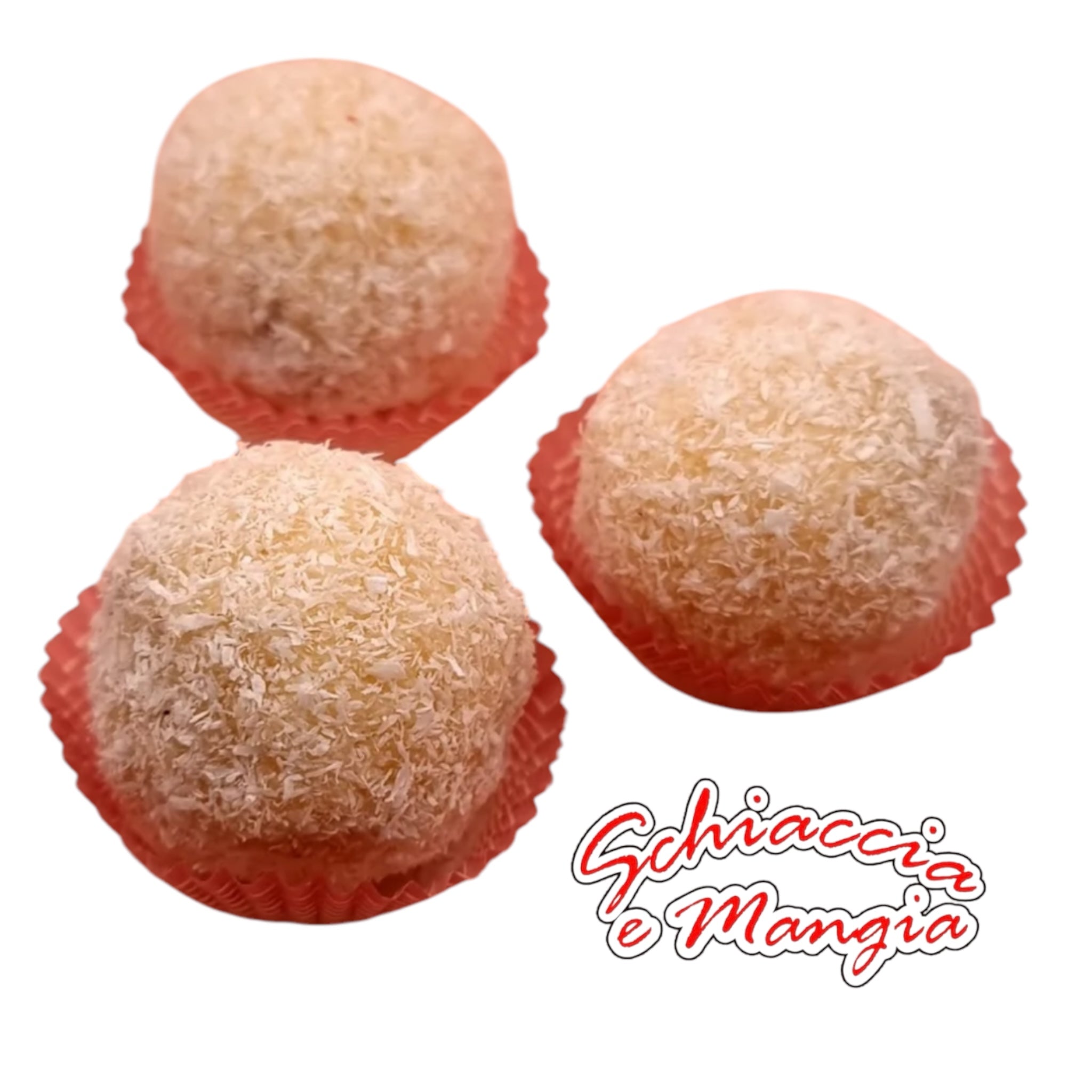 Cocco Freddo Ripieno - Paste di Mandorla e Dessert - Schiaccia & Mangia  - fruttasana.com